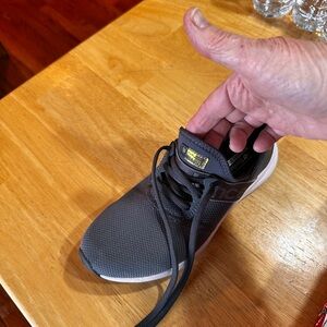 New Balance womens Charcoal Gray Athletic Sneaker